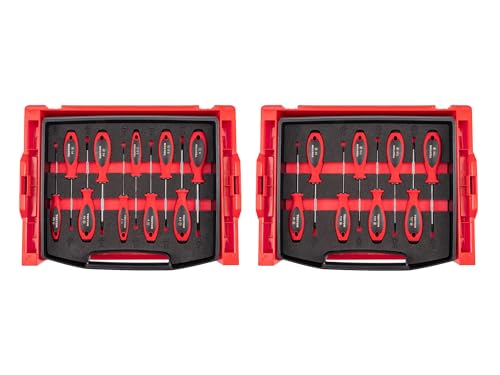 tekton-dwz90602-phillips-slotted-torx-square-screwdriver-set-18-piece-jis-compat image 7