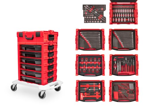 tekton-olb99007-248-piece-tool-set-in-modular-stacking-tool-cart image 8