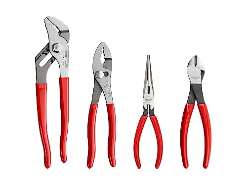 tekton-plr99022-4-piece-pliers-set-groove-joint-slip-joint-long-nose-diagonal-cu image 3