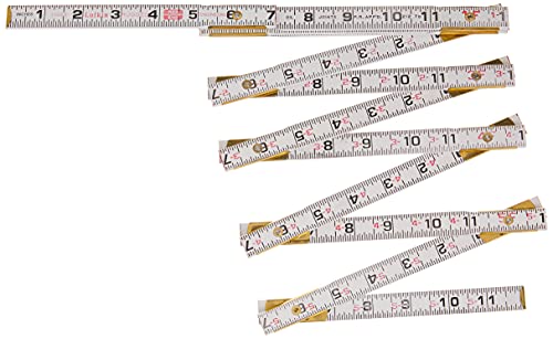 crescent-lufkin-1066dn-red-end-5-8-x-6-engineer-s-scale-wood-rule image 6
