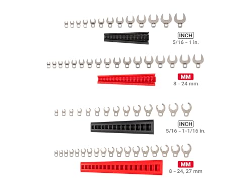 tekton-wcf99300-3-8-inch-drive-flare-nut-crowfoot-wrench-set-62-piece-sae-metric image 7