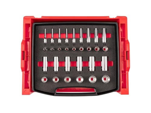 tekton-olb94306-3-8-inch-drive-12-point-socket-set-with-open-top-drawer-and-rack image 7
