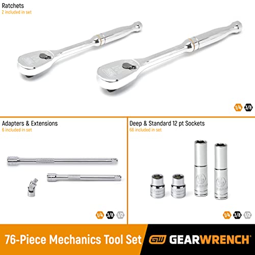 gearwrench-80948-76-piece-1-4-3-8-drive-12-point-standard-deep-mechanics-tool-se image 6