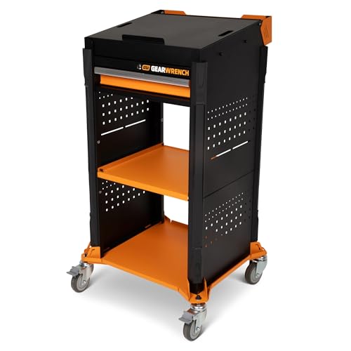 gearwrench-gwdcart-diagnostic-mobile-workcenter-cart-18-gauge-stainless-steel-di image 8