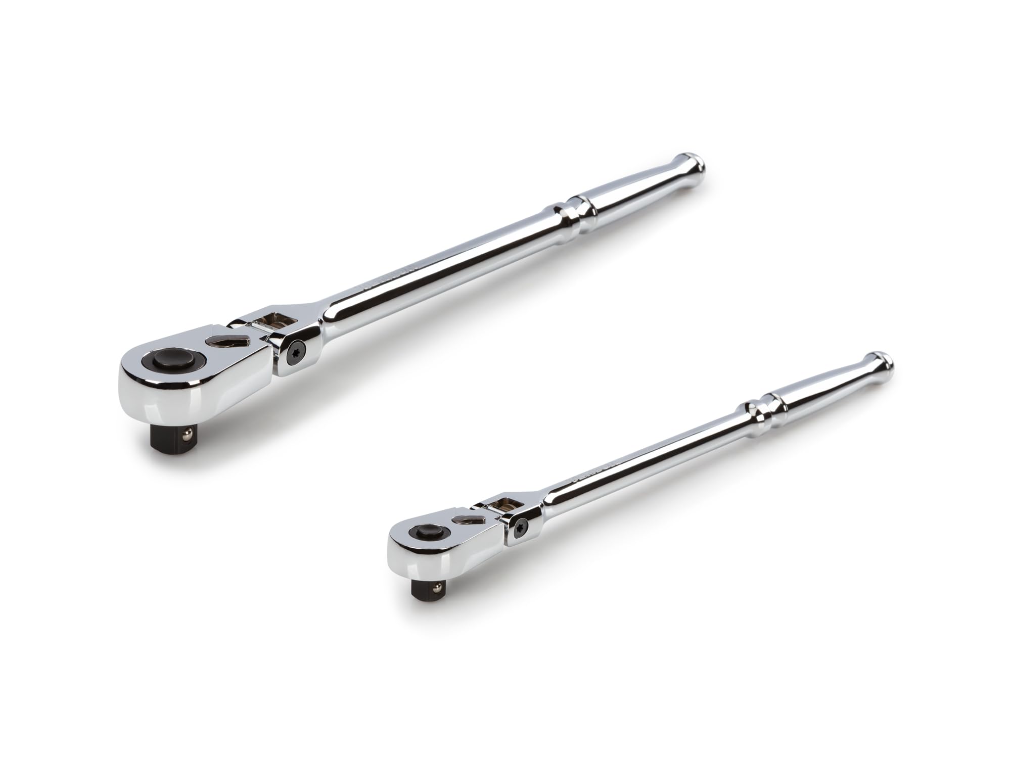 tekton-srh99301-3-8-and-1-2-inch-drive-flex-head-ratchet-set-2-piece-90-tooth-qu image 2