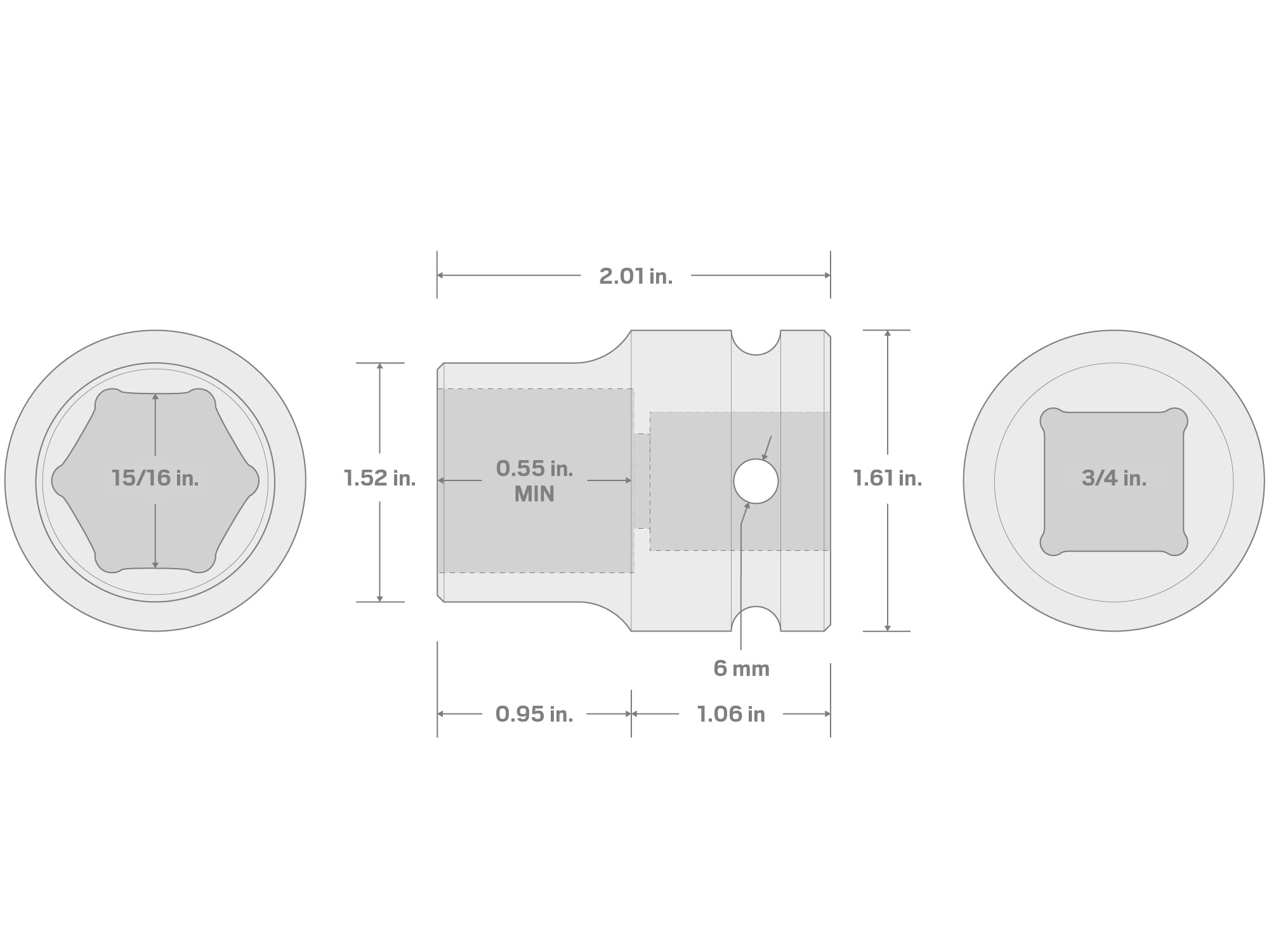 tekton-sid32024-3-4-inch-drive-x-15-16-inch-shallow-6-point-impact-socket-4140-s image 7