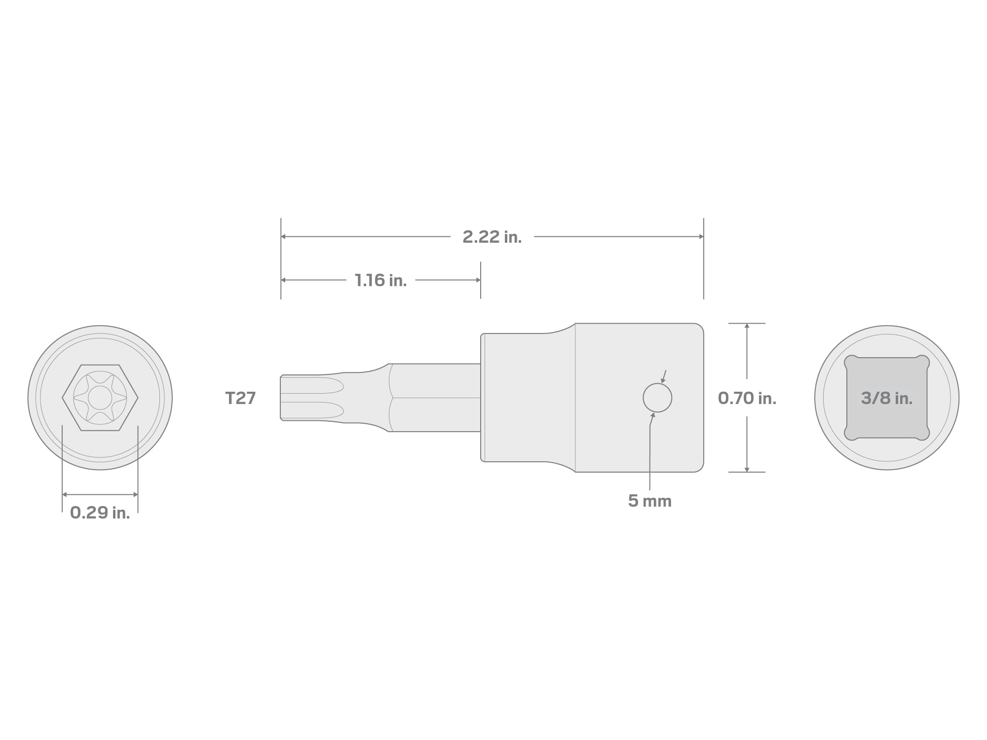 tekton-sib14227-3-8-inch-drive-x-t27-torx-impact-bit-socket-two-piece-pressed-de image 4