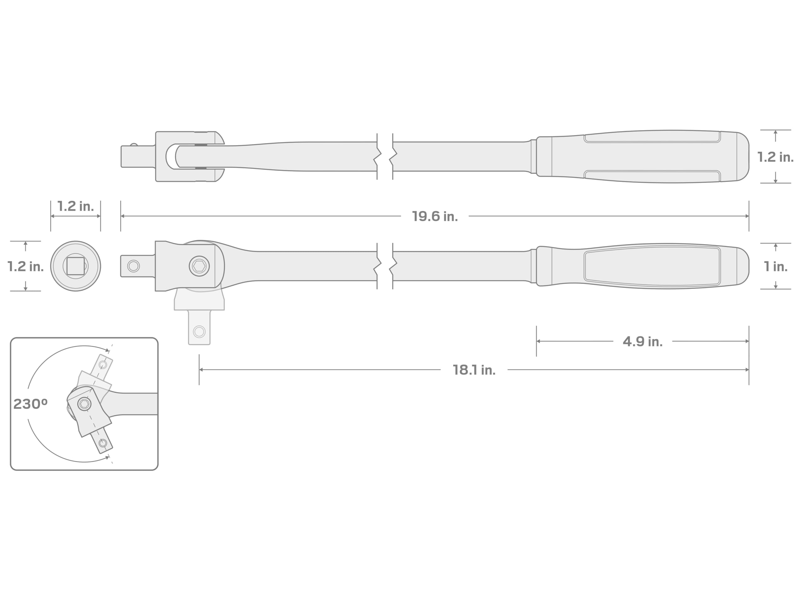 tekton-sbh01118-3-8-inch-drive-x-18-inch-comfort-grip-breaker-bar image 7