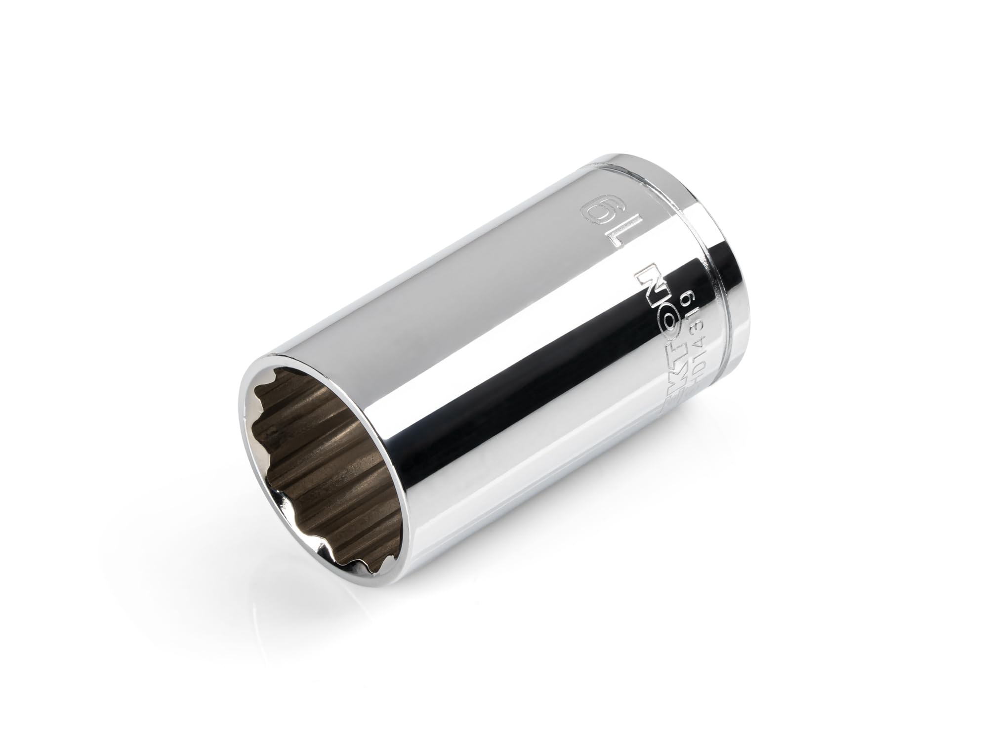 tekton-shd14319-3-8-inch-drive-x-19-mm-semi-deep-12-point-socket image 1