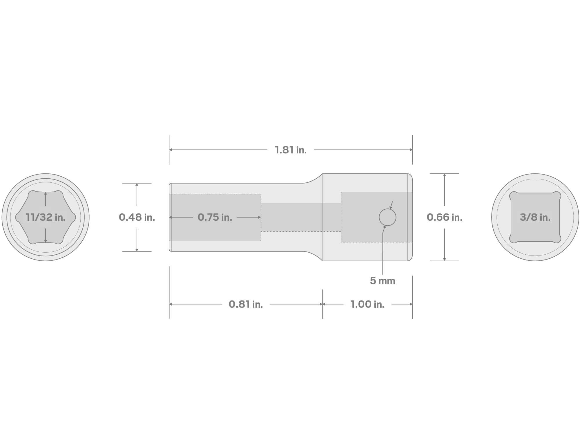 tekton-sid14009-3-8-inch-drive-x-11-32-inch-semi-deep-6-point-impact-socket image 7