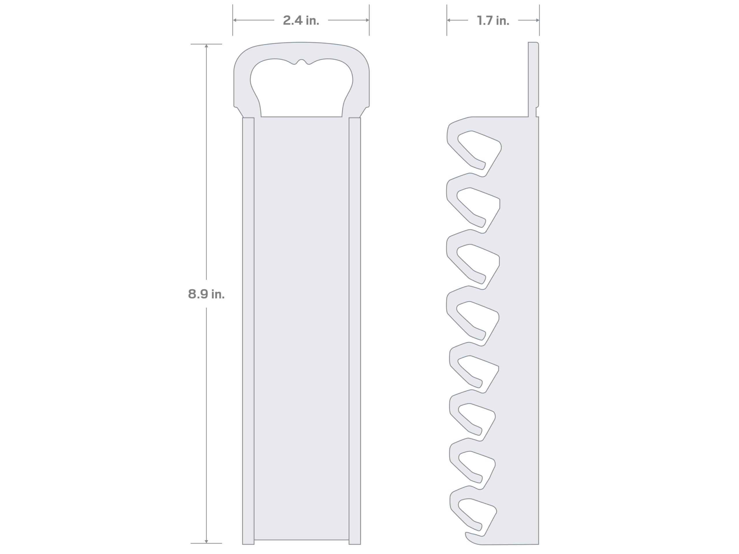 tekton-odh11102-8-tool-screwdriver-holder-folding-handle-made-in-usa image 2