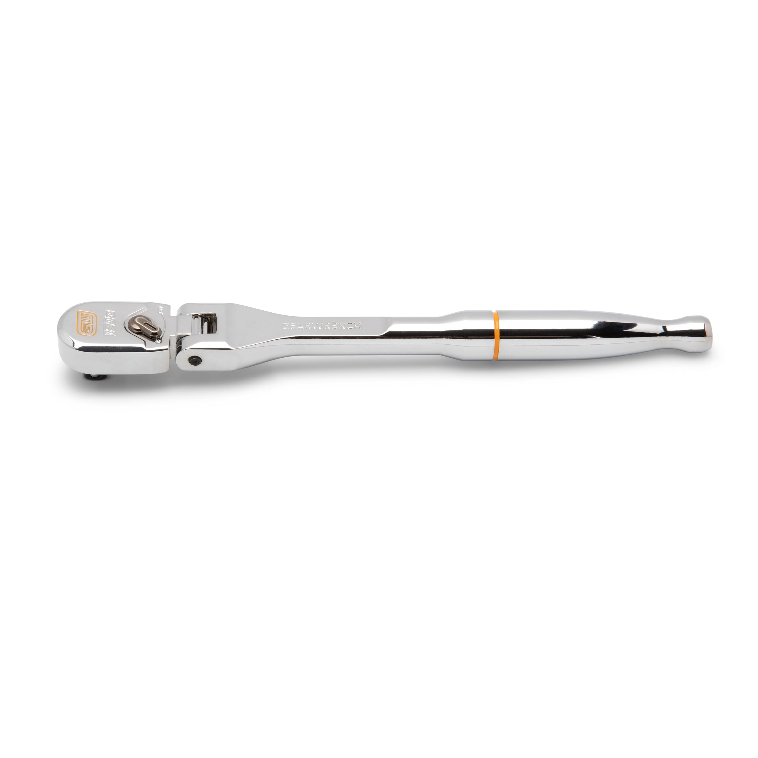 gearwrench-81012xp-1-4-drive-120xp-full-polish-chrome-flex-head-teardrop-ratchet image 4