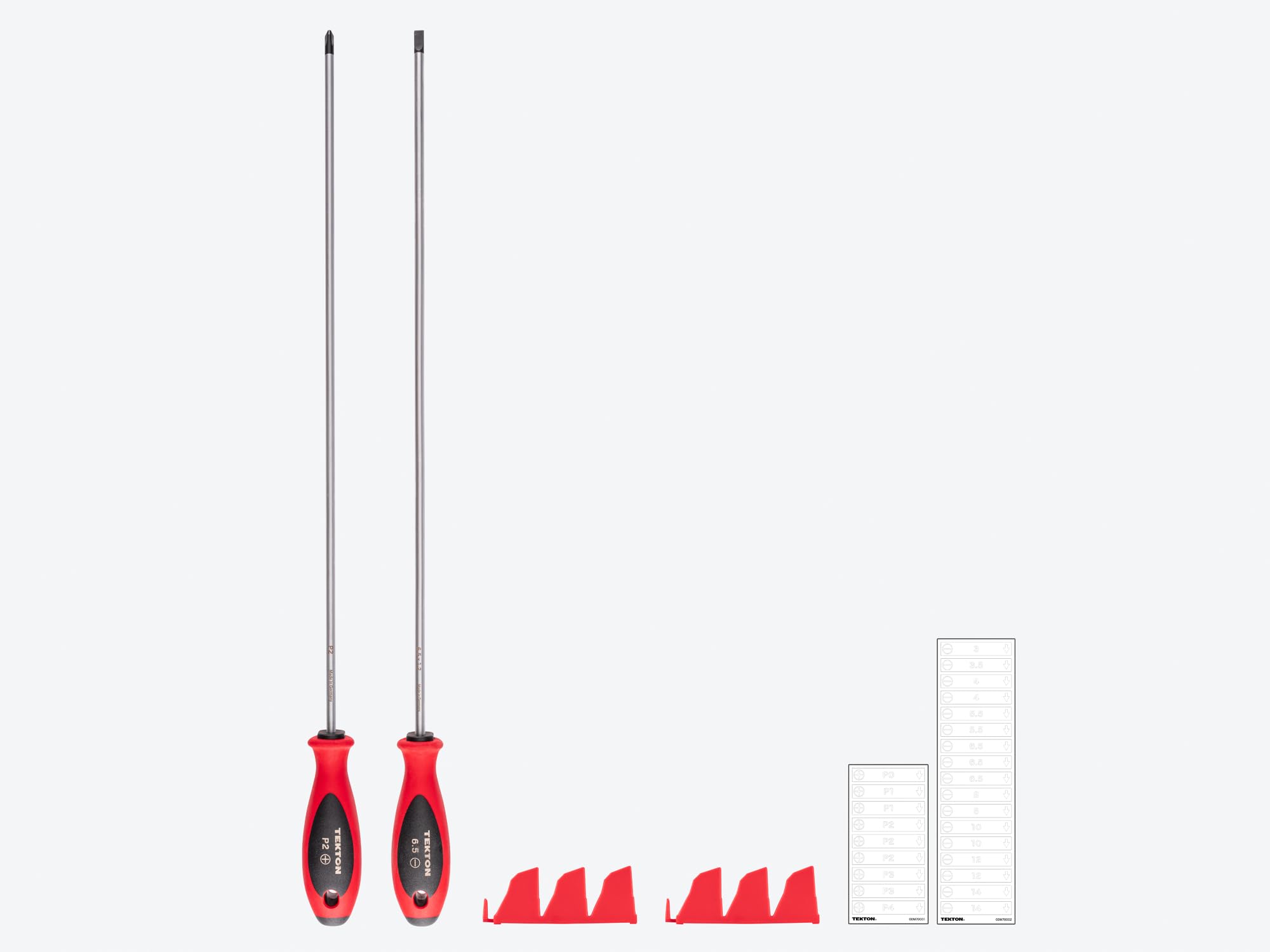 tekton-dwz90114-2-piece-phillips-and-slotted-screwdriver-set-18-inch-shank-manga image 2