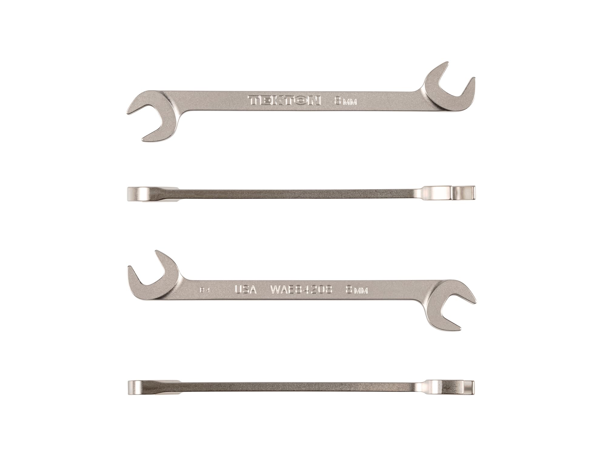 tekton-wae84208-8-mm-angle-head-open-end-wrench-made-in-usa image 2