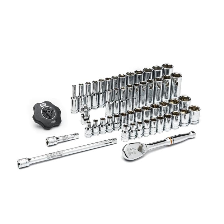 gearwrench-80300-51-piece-1-4-drive-6-point-standard-deep-sae-metric-socket-set- image 7