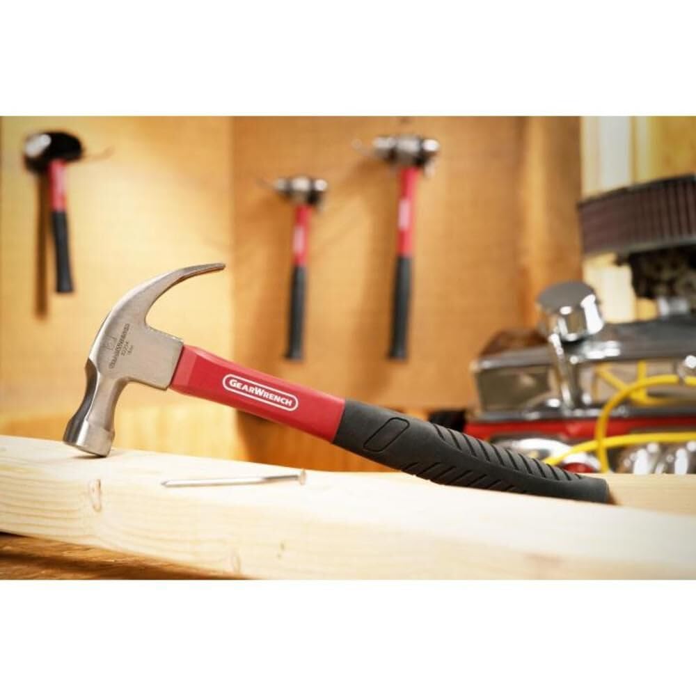 gearwrench-82254-16-oz-curved-claw-hammer-with-fiberglass-handle image 2