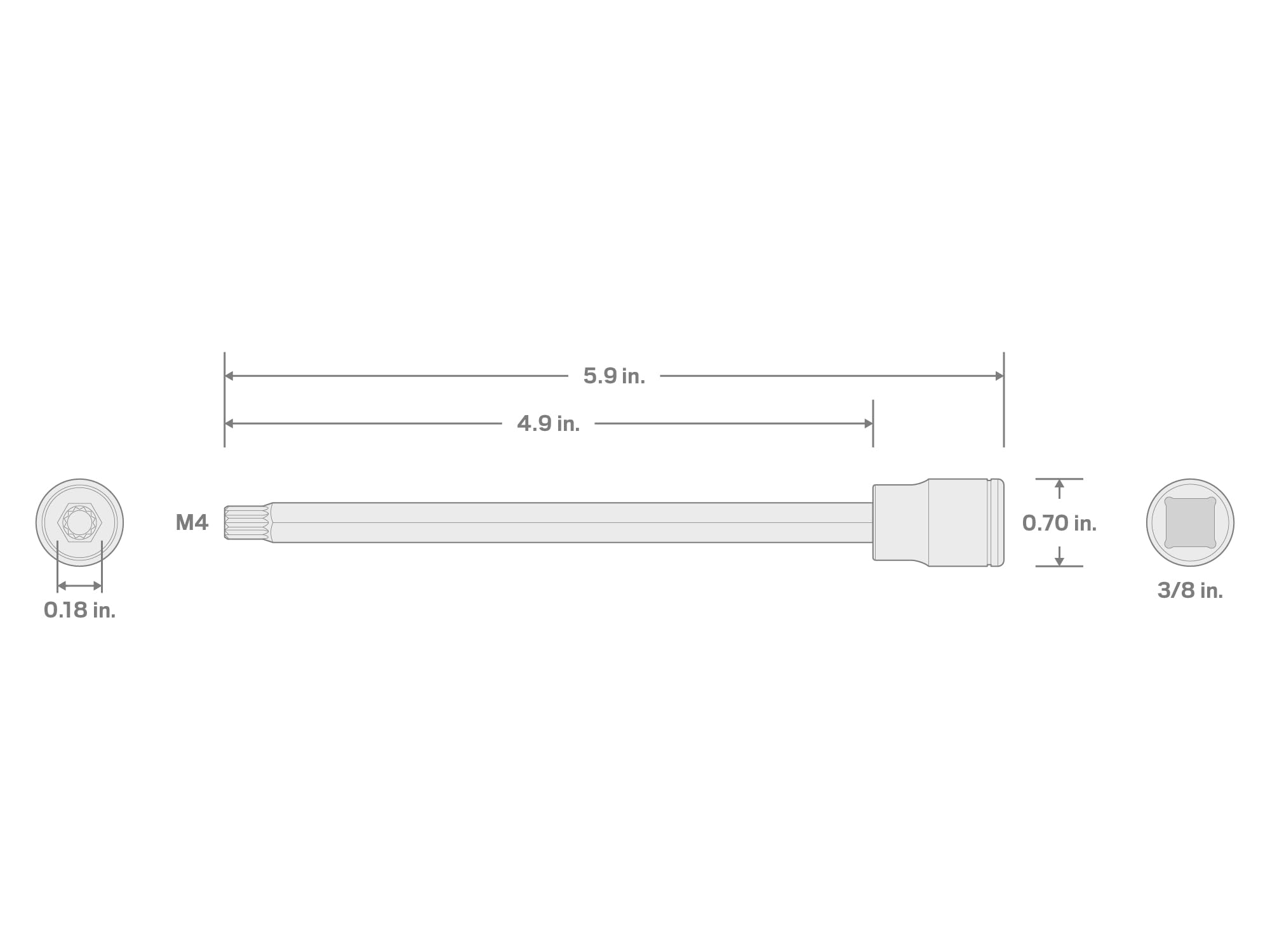 tekton-shb18404-3-8-inch-drive-x-m4-long-triple-square-xzn-bit-socket-with-exten image 7