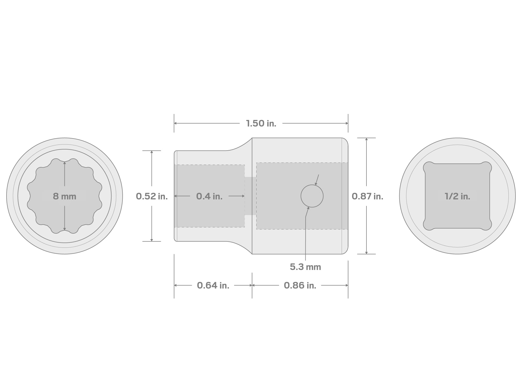tekton-sid22308-1-2-inch-drive-x-8-mm-shallow-12-point-impact-socket image 5