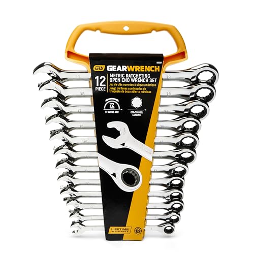 gearwrench-85597-12-pc-open-end-ratcheting-metric-wrench-set-12-point-72-tooth image 7