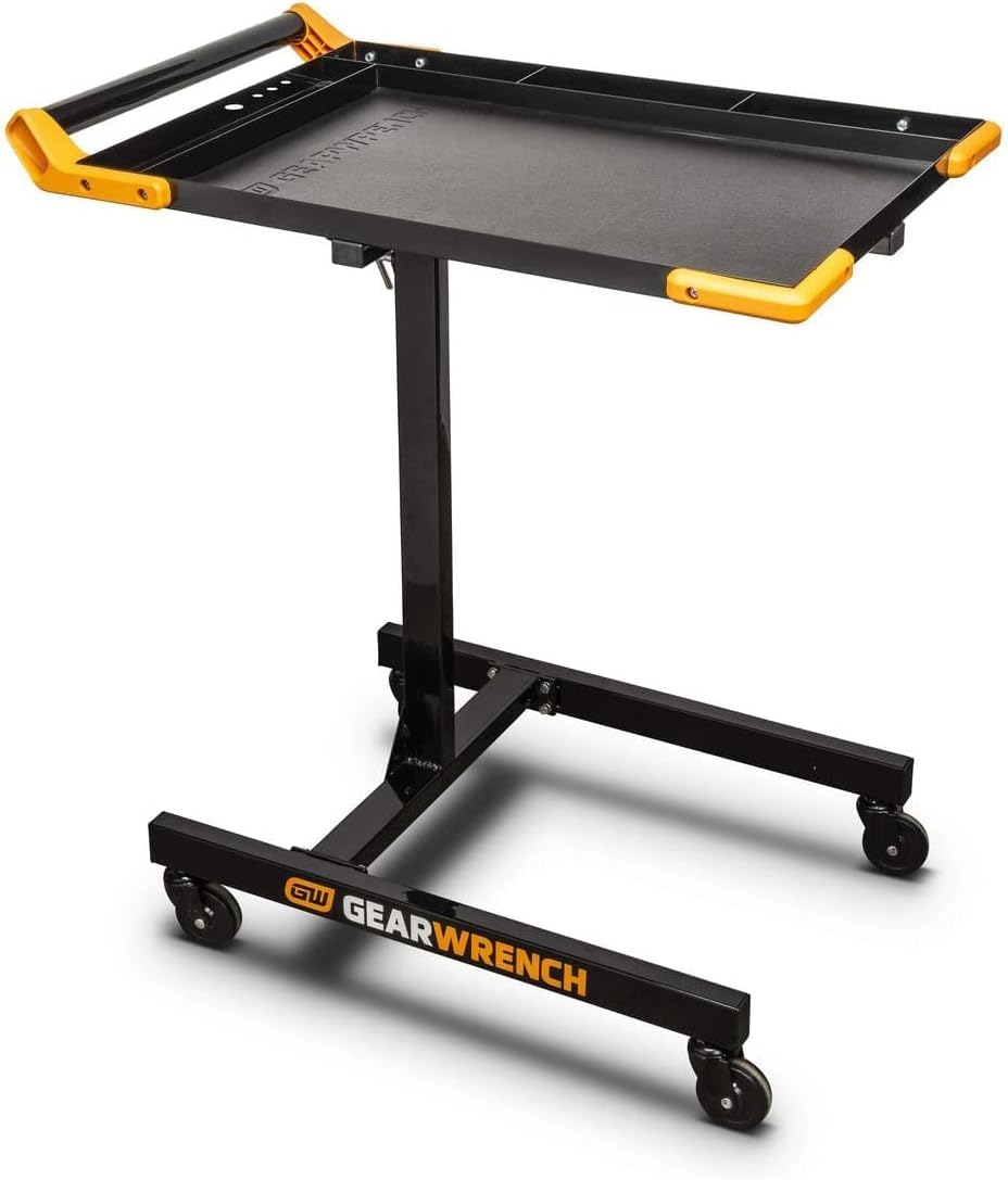 gearwrench-83166-adjustable-height-mobile-work-table-35-to-48-inch-125-lb-capaci image 4