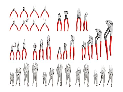 tekton-plr99021-gripping-cutting-locking-and-mini-pliers-set-38-piece image 7