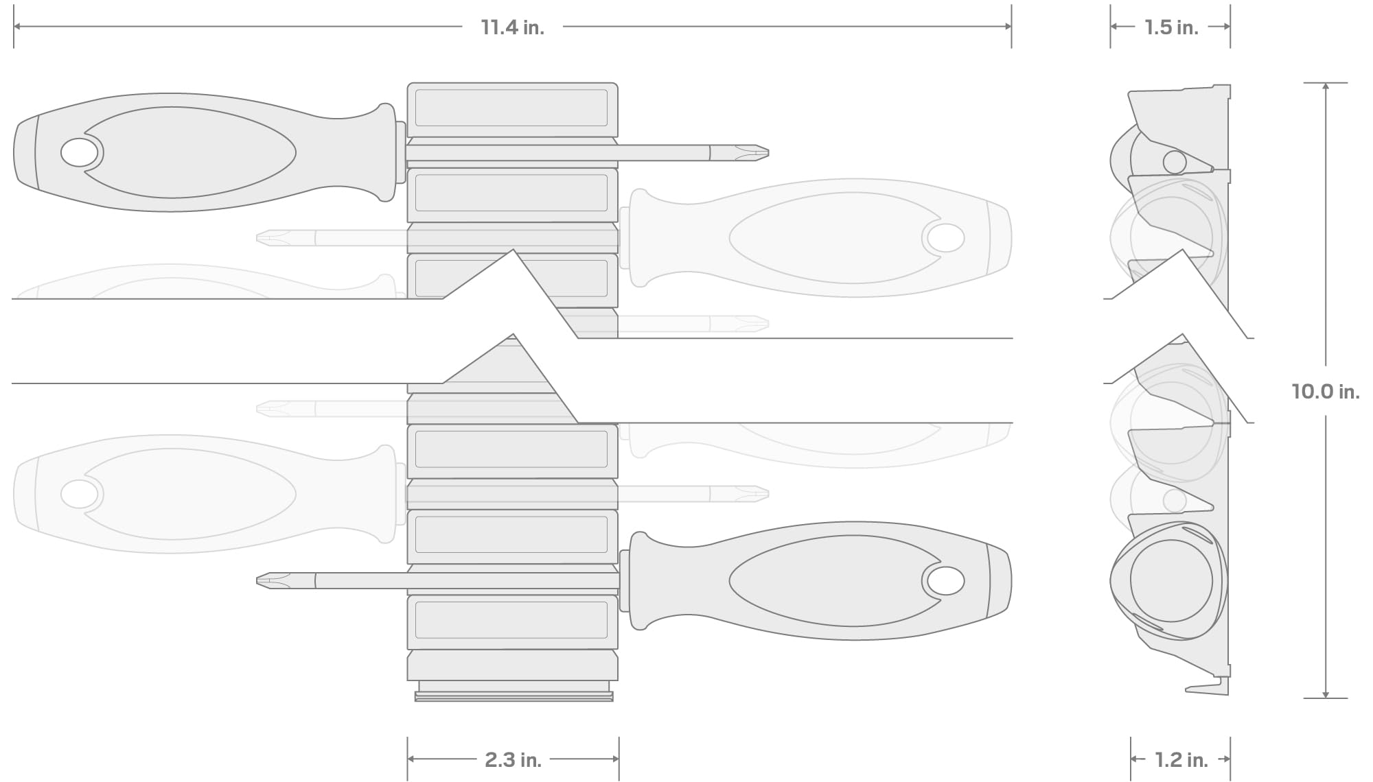 tekton-dws90105-slotted-screwdriver-set-9-piece-4-inch-shank-3-14-mm-metric-rang image 7