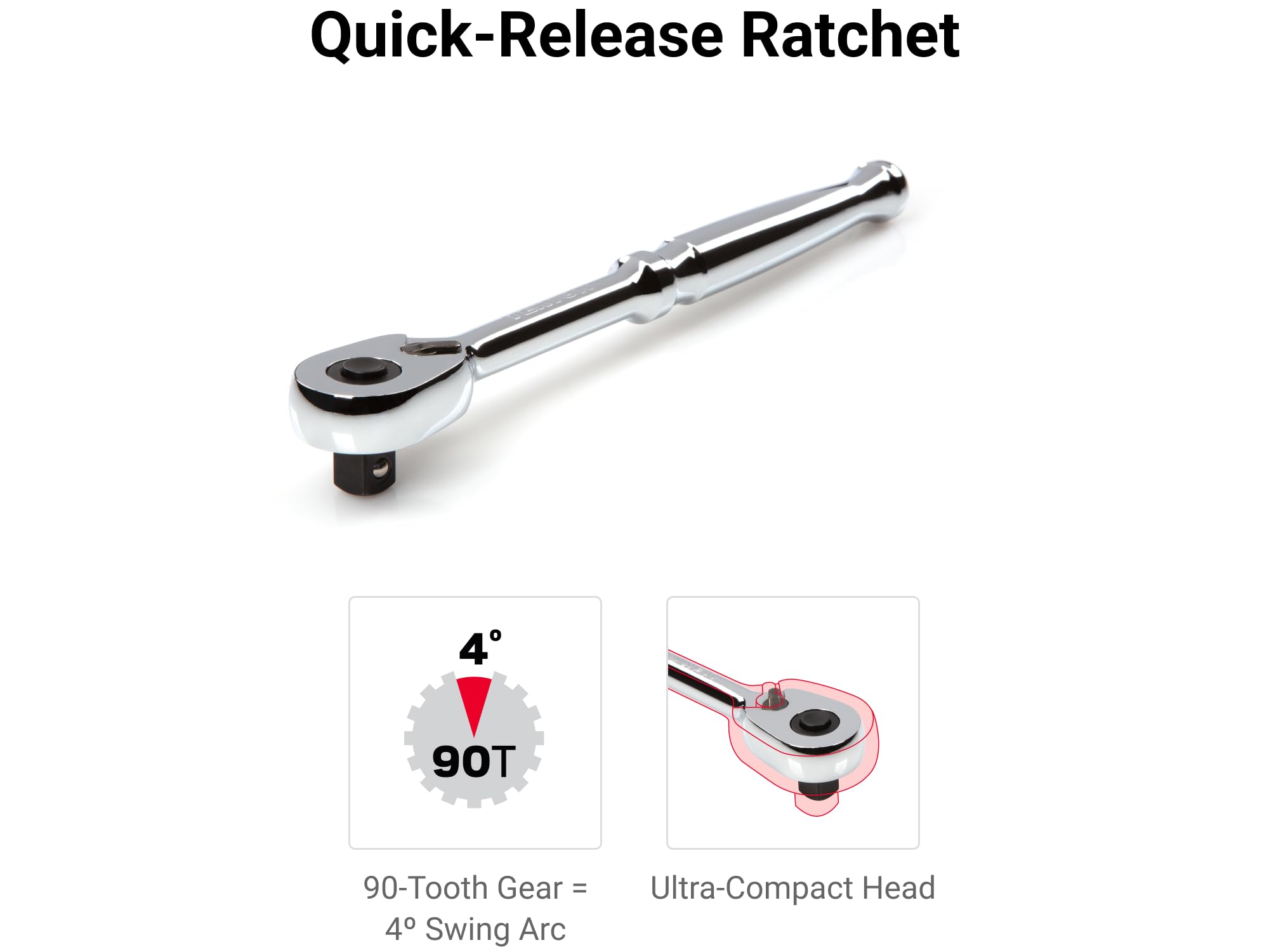 tekton-skt03102-1-4-inch-drive-12-point-socket-and-ratchet-set-29-piece image 4