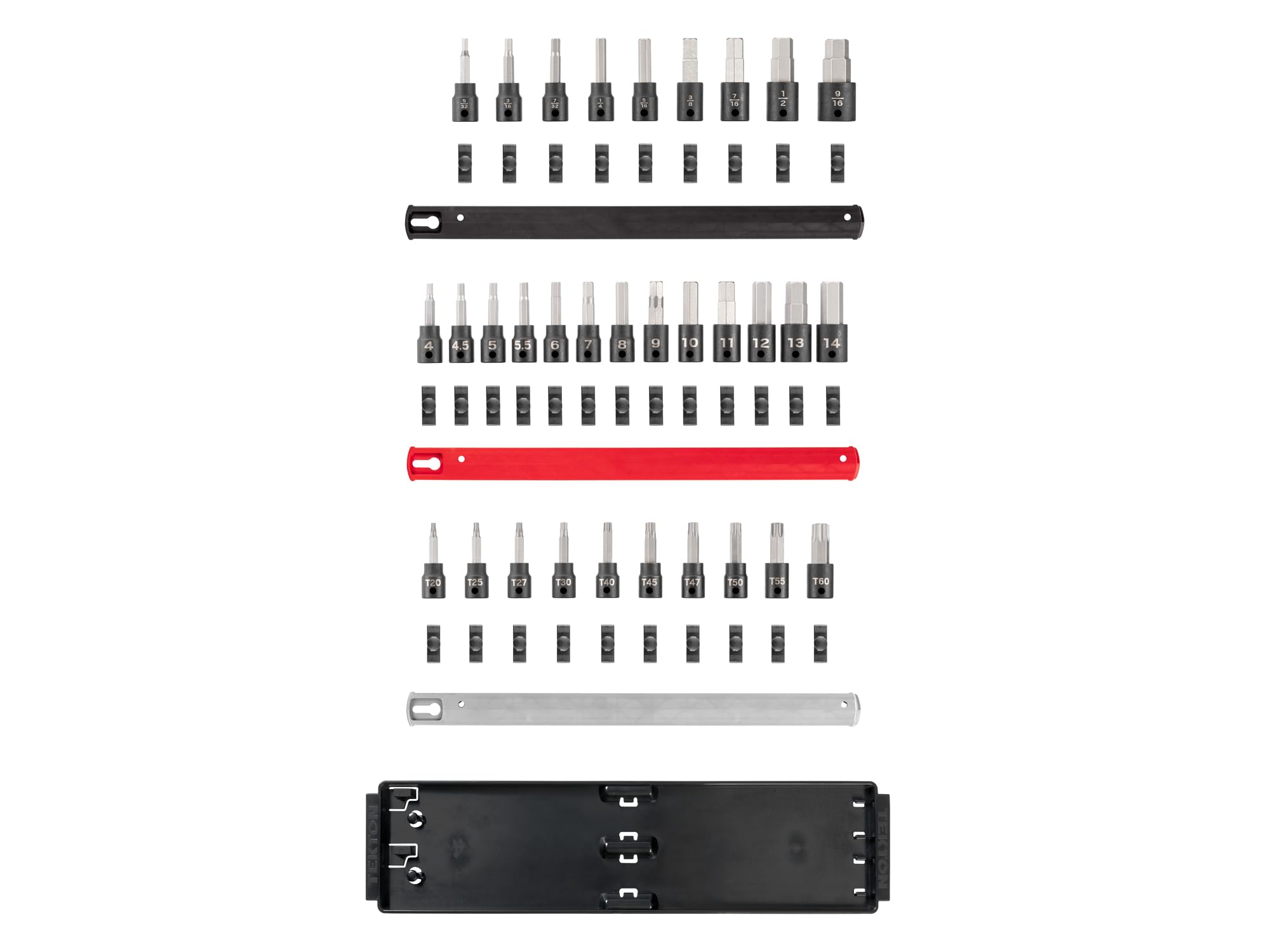 tekton-sib91202-3-8-inch-drive-impact-bit-socket-set-32-piece-sae-metric-hex-and image 2