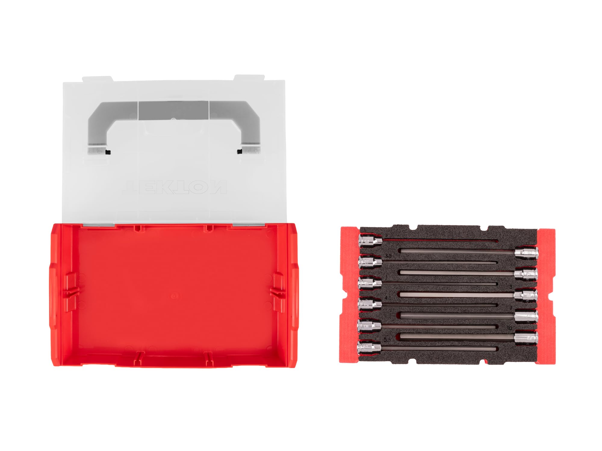 tekton-shb91702-long-hex-bit-socket-set-11-piece-3-8-inch-drive-3-10-mm-in-mini- image 3