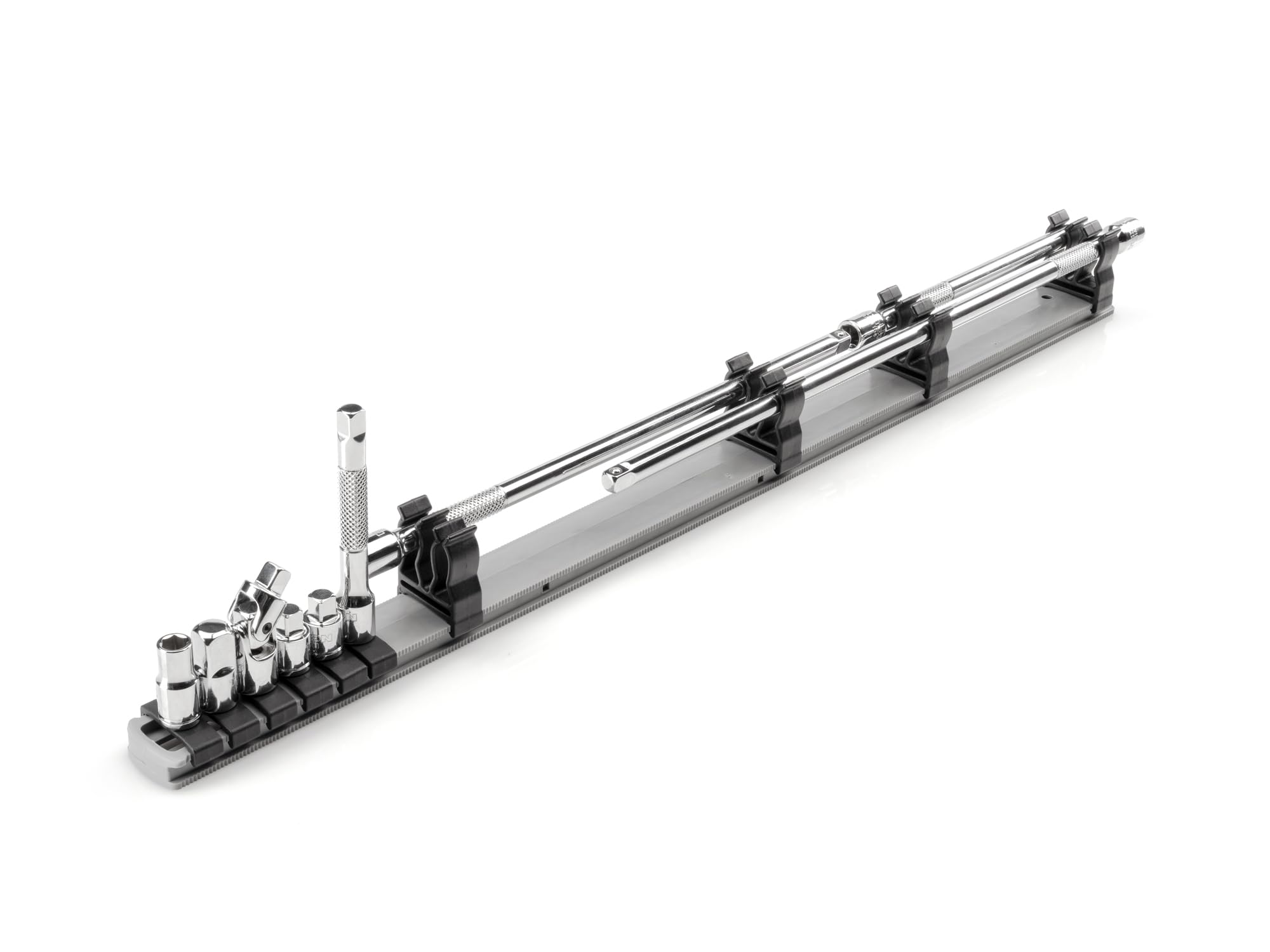 tekton-sha90101-extension-and-accessory-set-with-rail-9-piece-1-4-in-drive-with- image 1