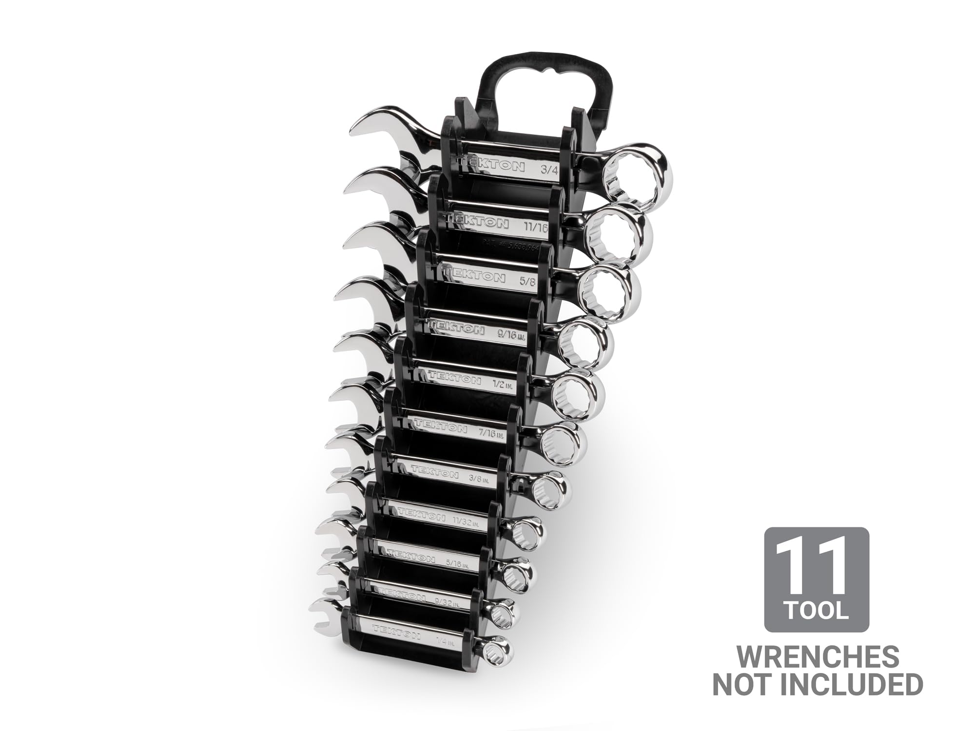 tekton-owp21111-11-tool-stubby-combination-wrench-holder-black-made-in-usa-fits- image 2