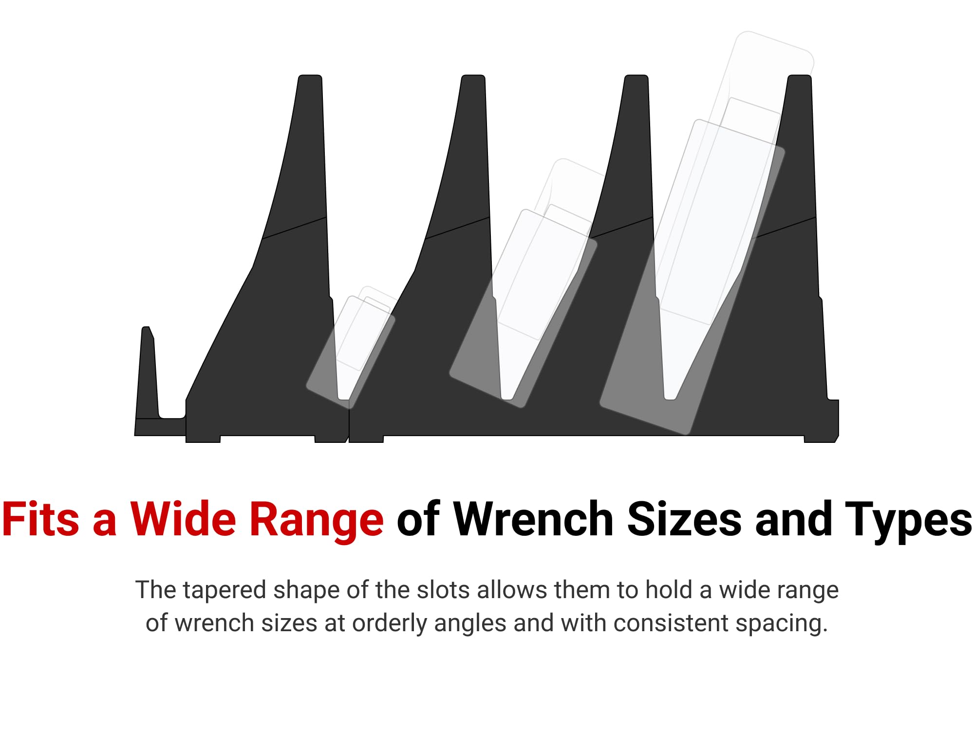 tekton-otm21201-small-modular-wrench-organizer-red-made-in-usa image 3