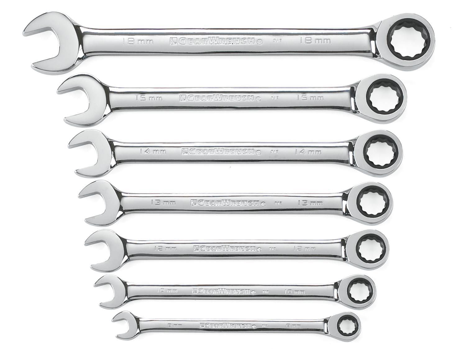 gearwrench-9412-12-piece-12-point-ratcheting-metric-combination-wrench-set image 8