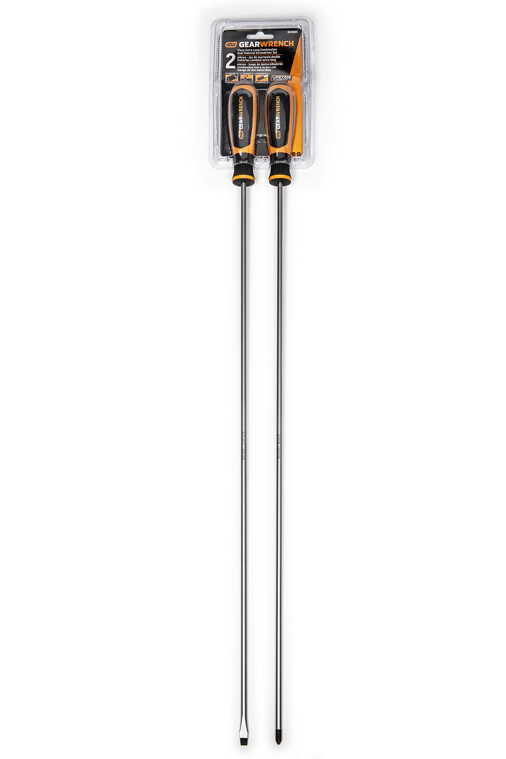gearwrench-80068h-2-piece-phillips-slotted-extra-long-dual-material-screwdriver- image 2