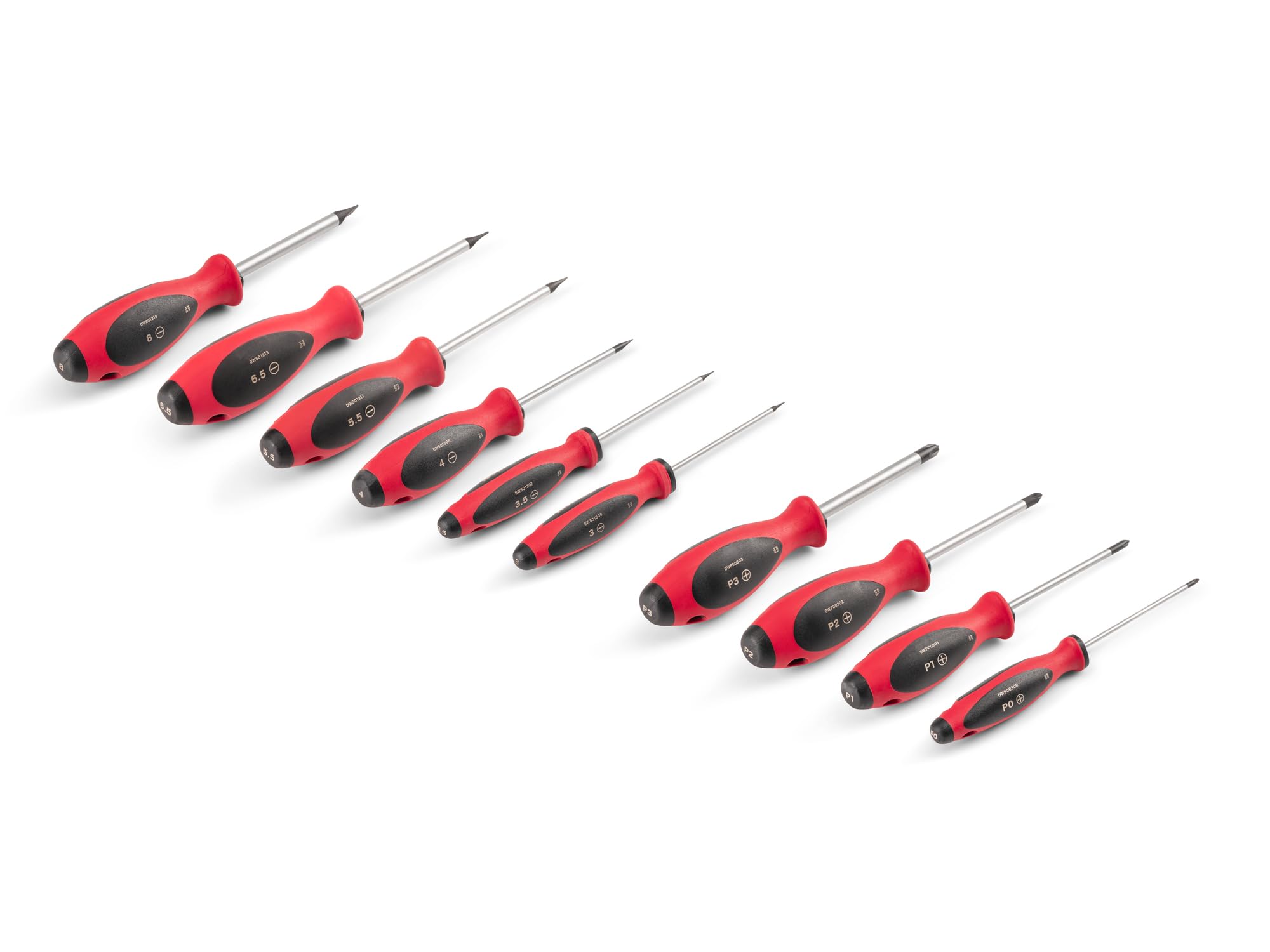 tekton-dwz90006-10-piece-phillips-and-slotted-screwdriver-set-4-inch-shank image 2