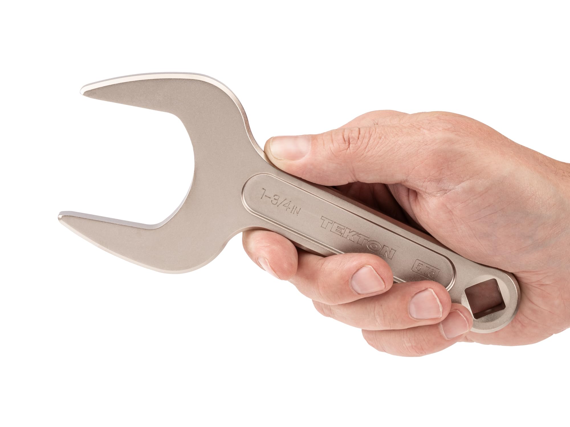 tekton-wse14345-1-3-4-inch-service-wrench-15-angled-open-end-with-drive-square-m image 6