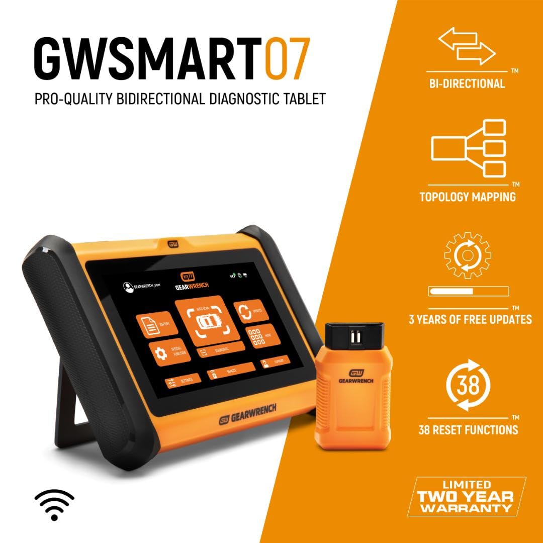 gearwrench-gwsmart07-7-wireless-bi-directional-diagnostic-scanner-tablet-with-4- image 2