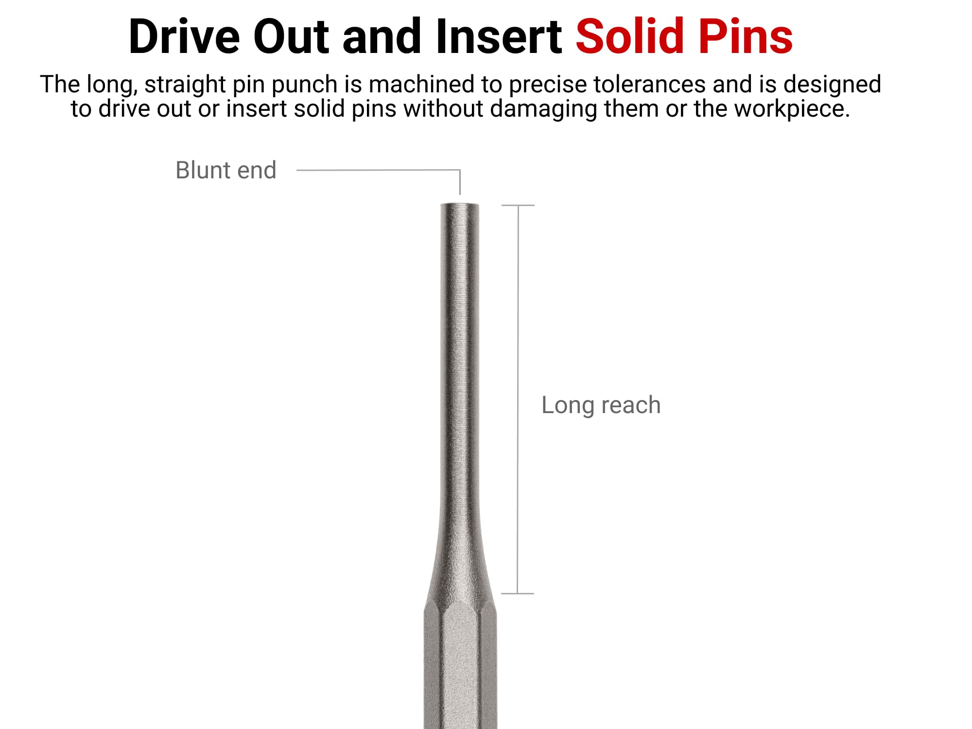 tekton-66054-5-32-inch-pin-punch-made-in-usa image 2