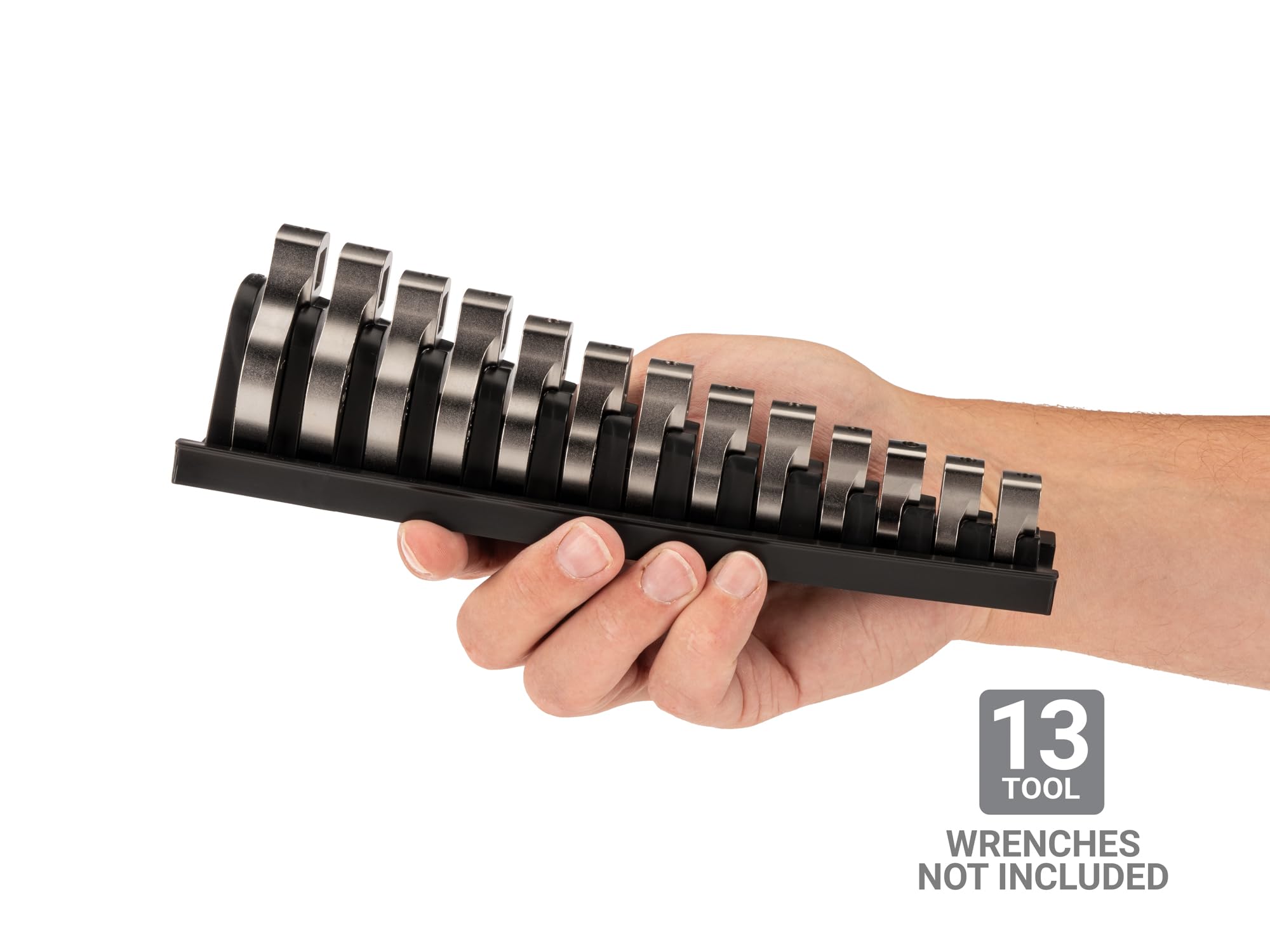 tekton-org26113-13-tool-3-8-drive-crowfoot-wrench-organizer-rack-with-custom-fit image 5