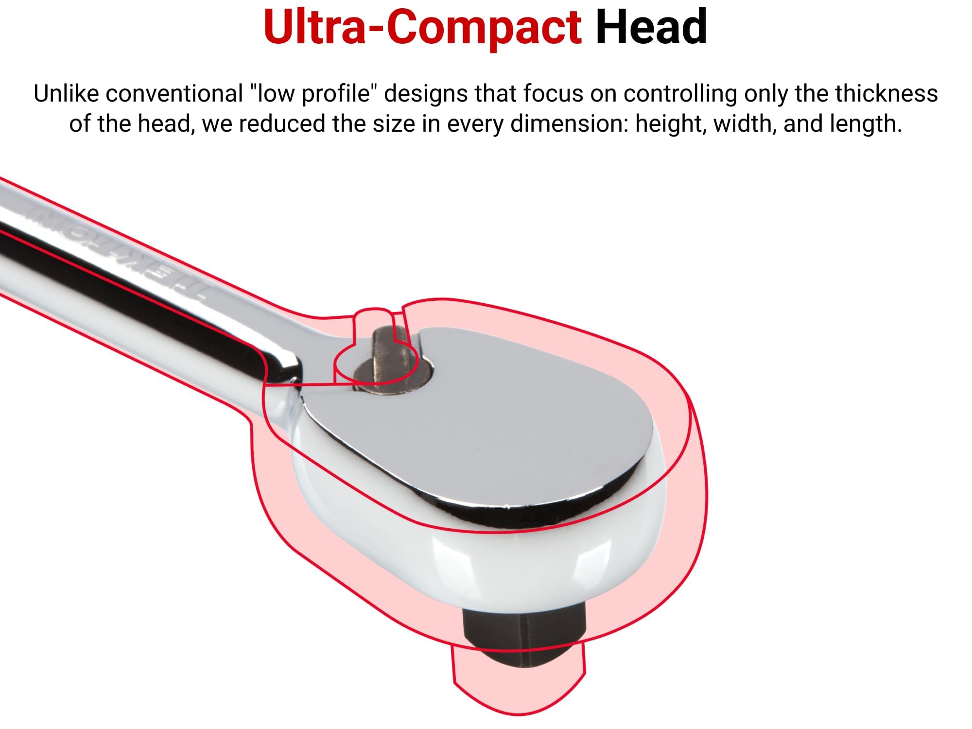 tekton-3-8-inch-drive-x-8-inch-non-quick-release-ratchet-srh01108-90-tooth-ultra image 4