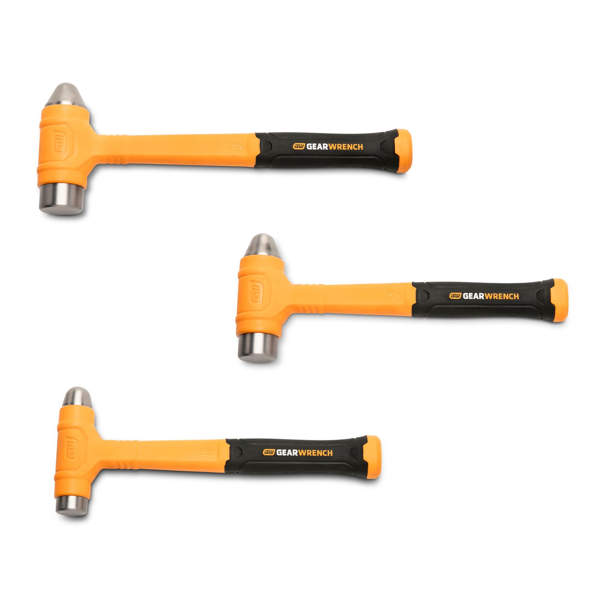 gearwrench-gwh3pcbp-3-piece-ball-pein-hammer-set-with-fiberglass-handles-16-oz-2 image 7