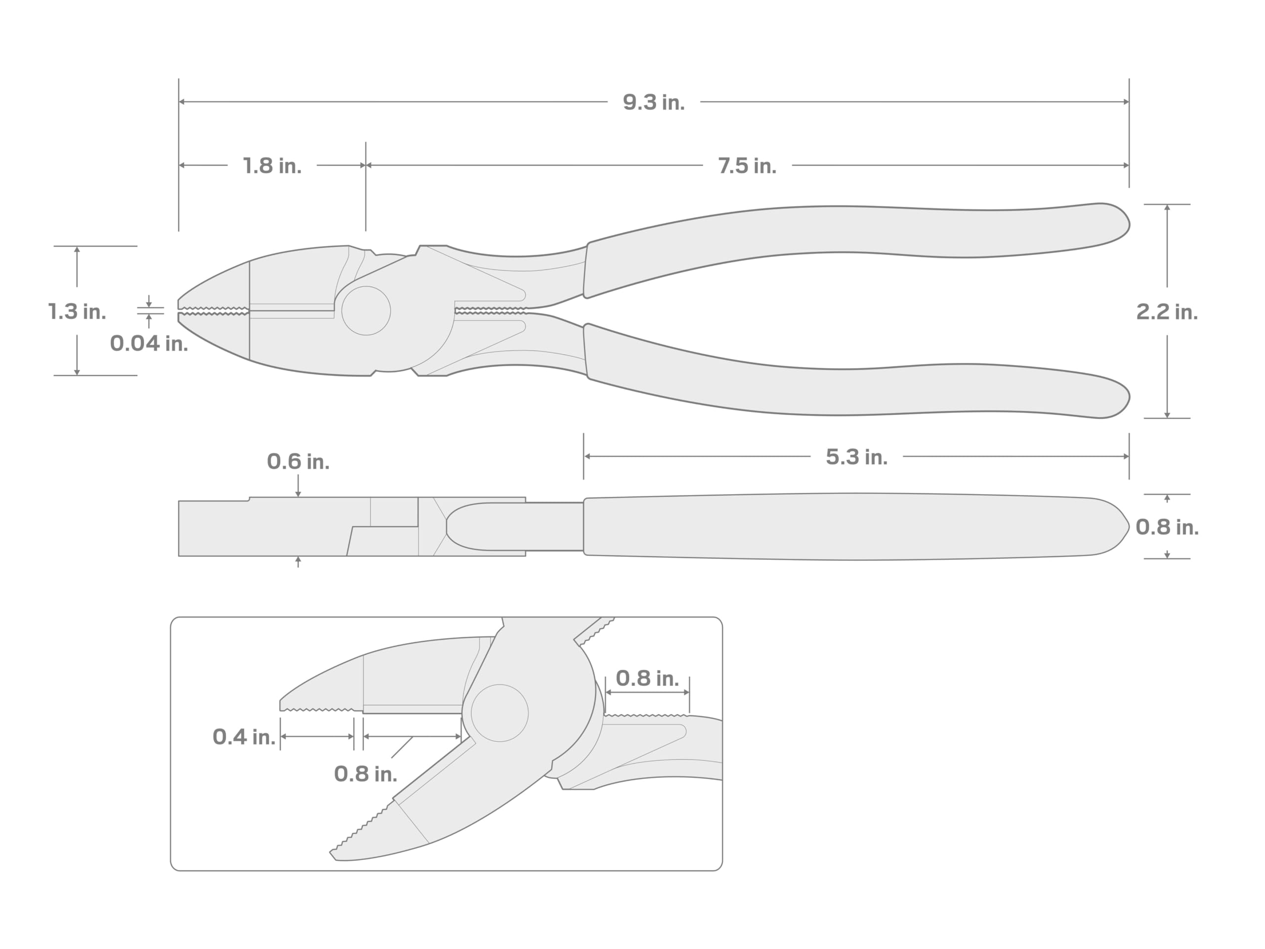 tekton-pgf30009-9-1-2-inch-lineman-s-pliers-with-induction-hardened-side-cutters image 7