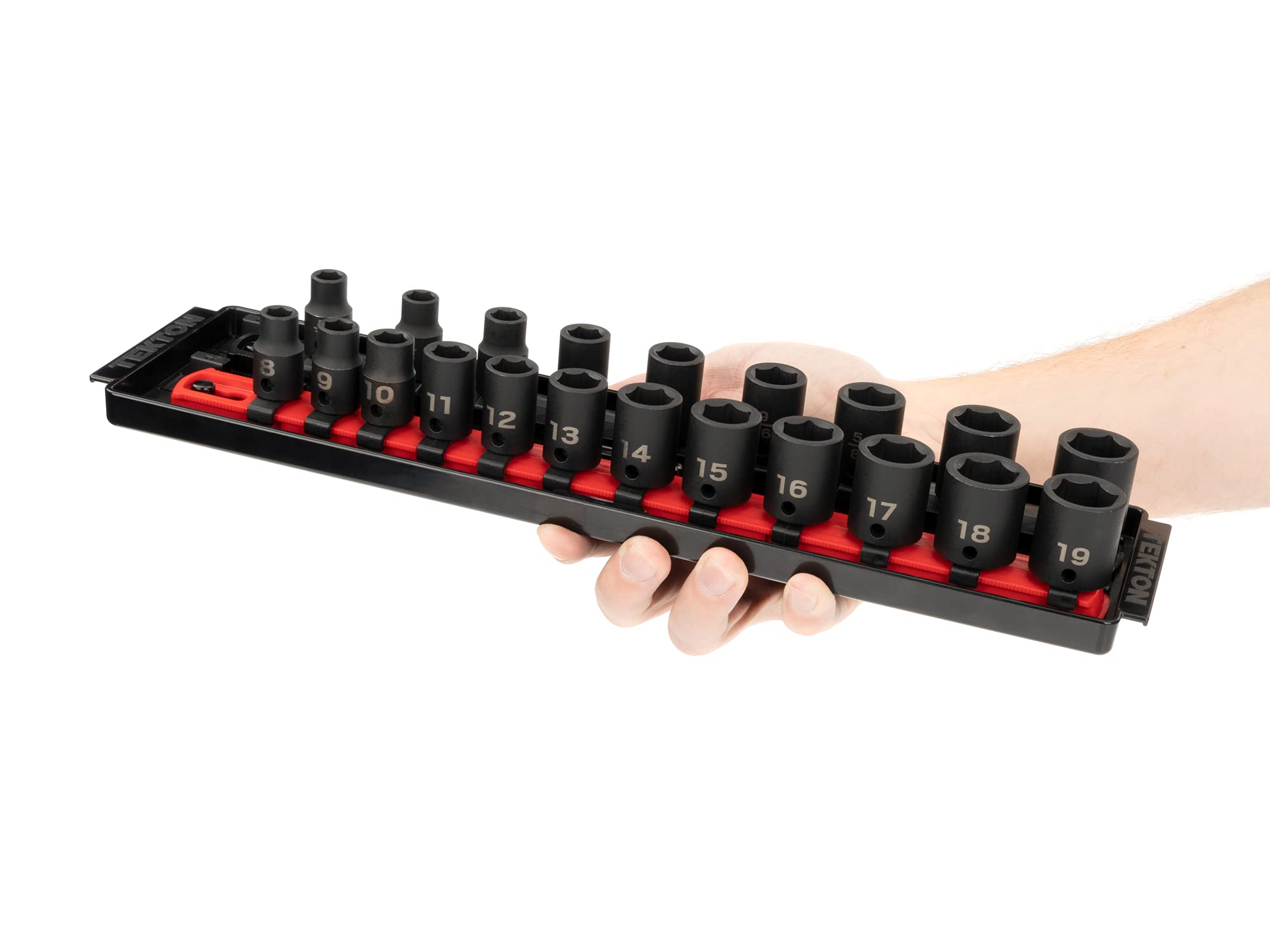 tekton-sid91200-3-8-inch-drive-6-point-impact-socket-set-21-piece-5-16-3-4-in-8- image 3