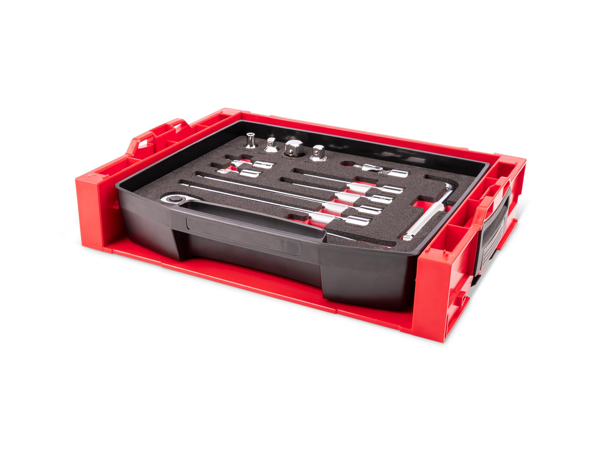tekton-skt26400-1-2-inch-drive-accessory-set-13-piece-with-open-top-drawer-and-r image 2