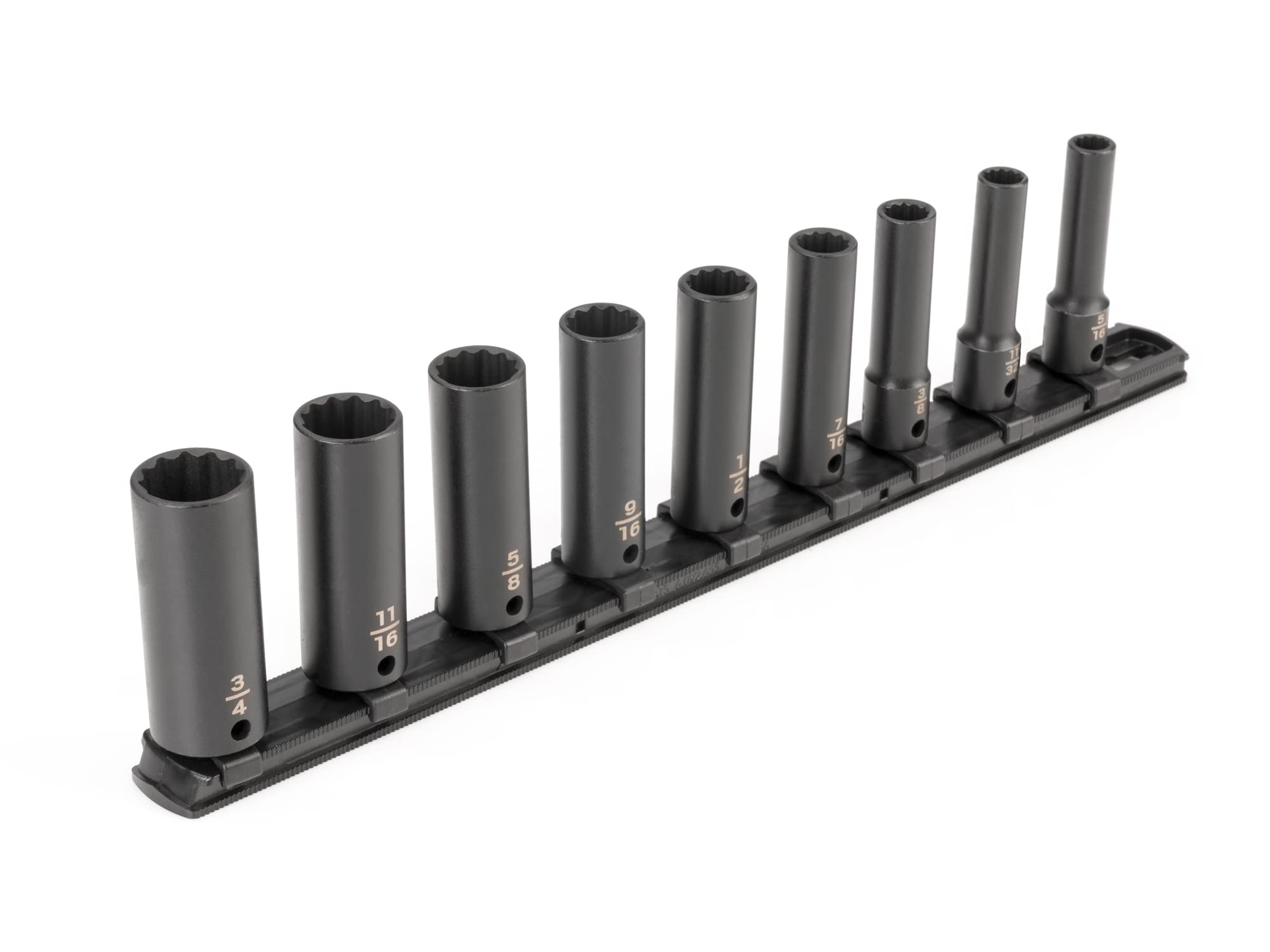 tekton-sid91109-3-8-inch-drive-deep-impact-socket-set-9-piece-sae-5-16-3-4-in image 1