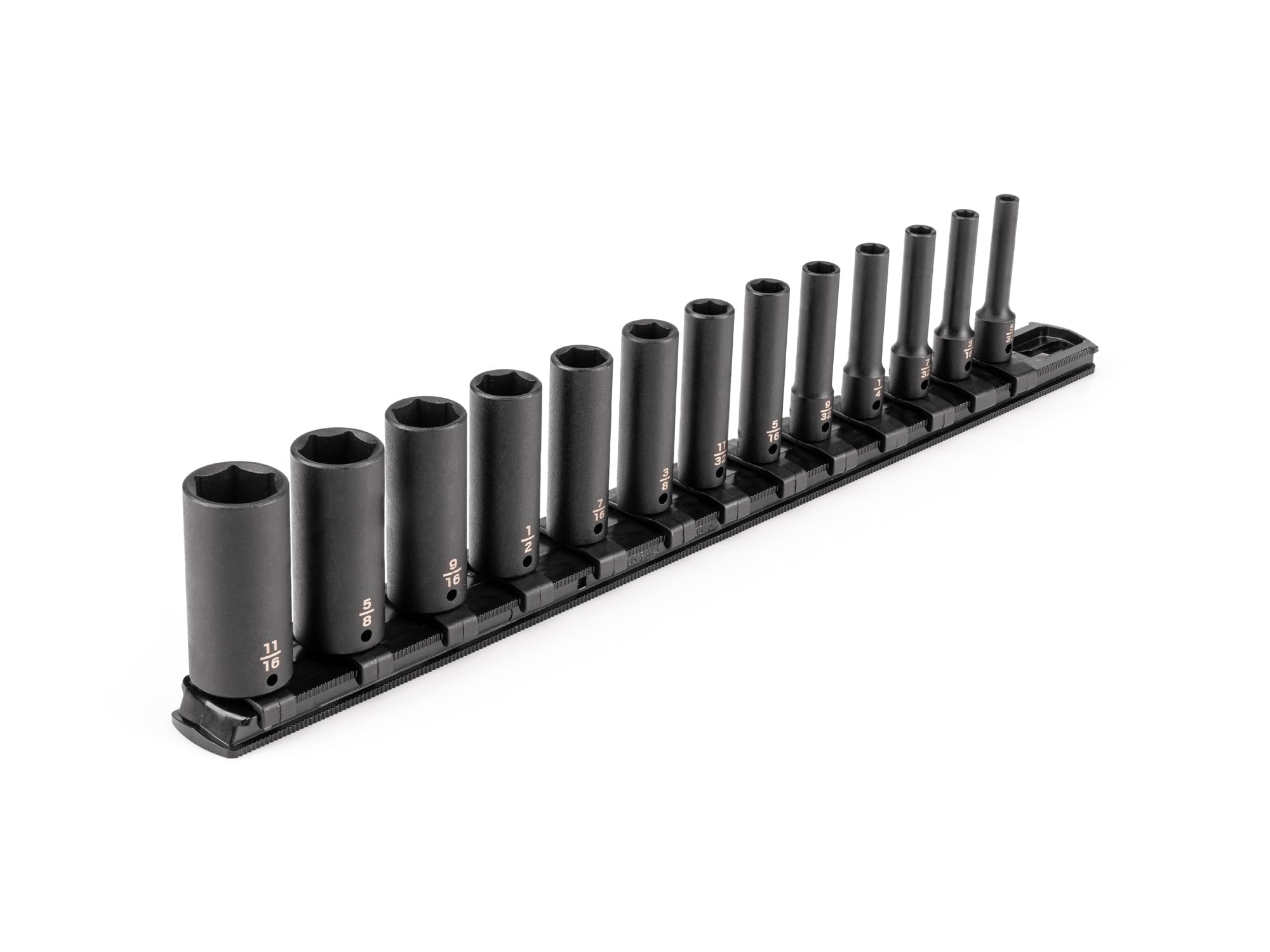tekton-sid90101-1-4-inch-drive-impact-socket-set-13-piece-sae-shallow-6-point-wi image 1