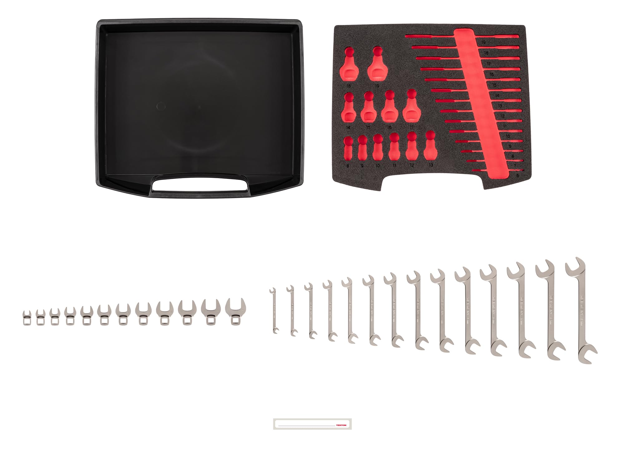 tekton-olb94207-angle-head-and-crowfoot-wrench-set-26-piece-metric-6-19-mm-with- image 3