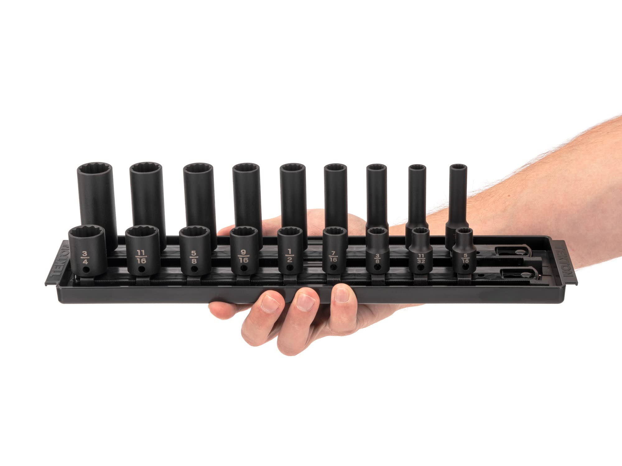 tekton-sid91212-3-8-inch-drive-impact-socket-set-18-piece-sae-shallow-deep-12-po image 3