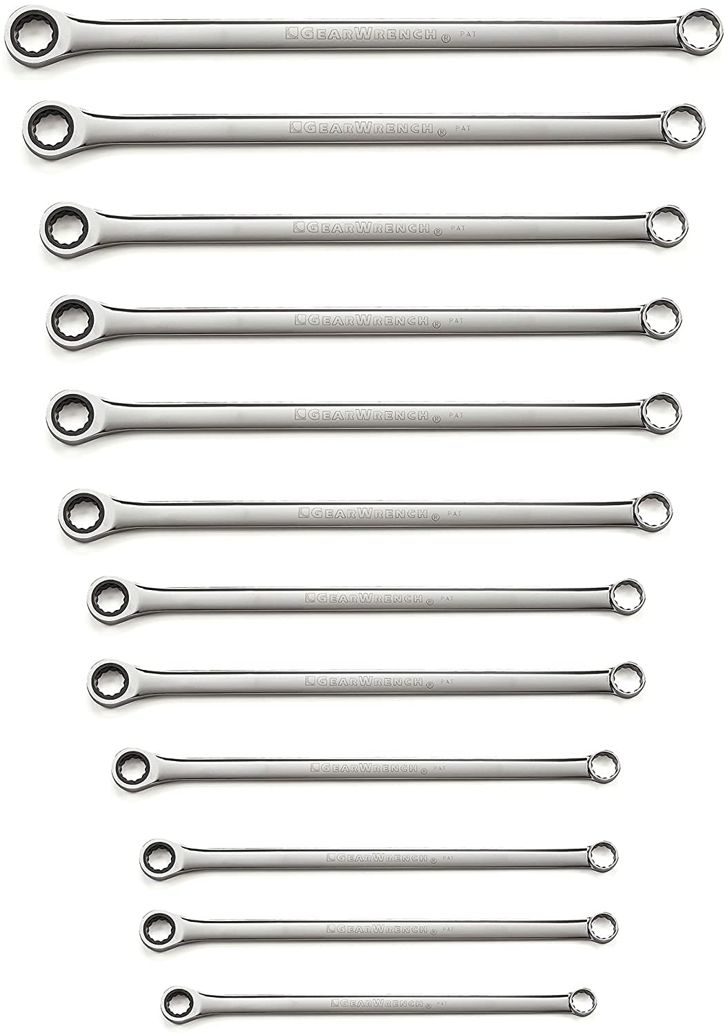 gearwrench-85988-12-piece-metric-gearbox-xl-double-box-end-ratcheting-wrench-set image 3