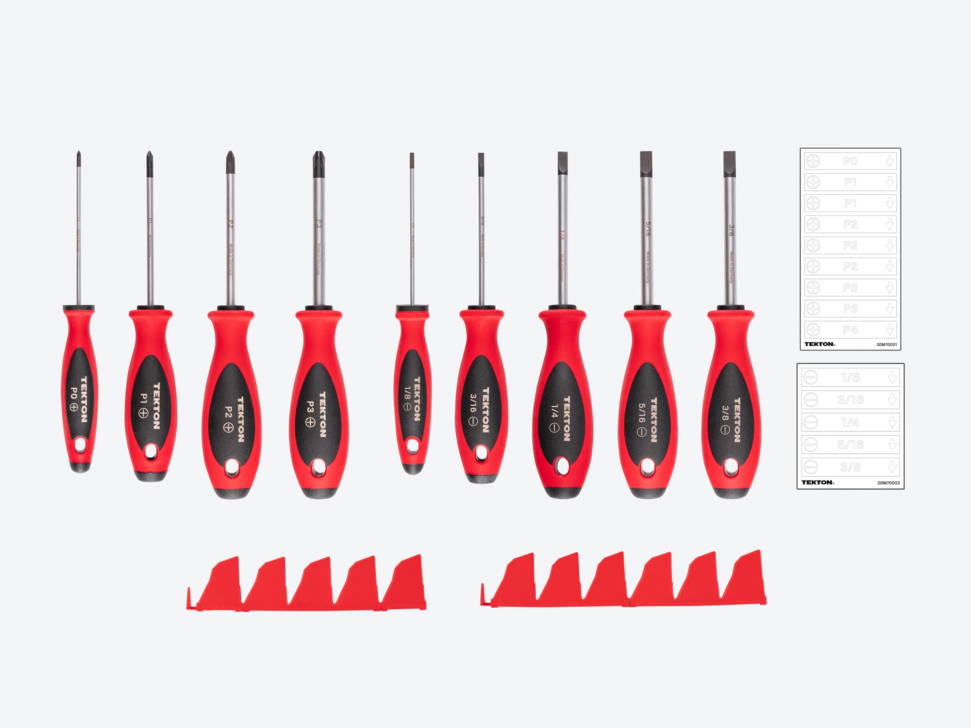 tekton-dwz90113-9-piece-phillips-and-slotted-screwdriver-set-with-4-inch-shanks- image 2